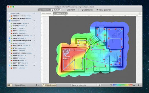 Migliori utility per mac: Netspot