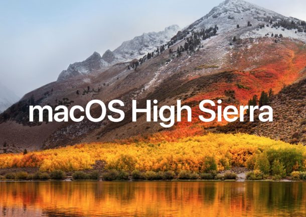 MacOS High Sierra 30