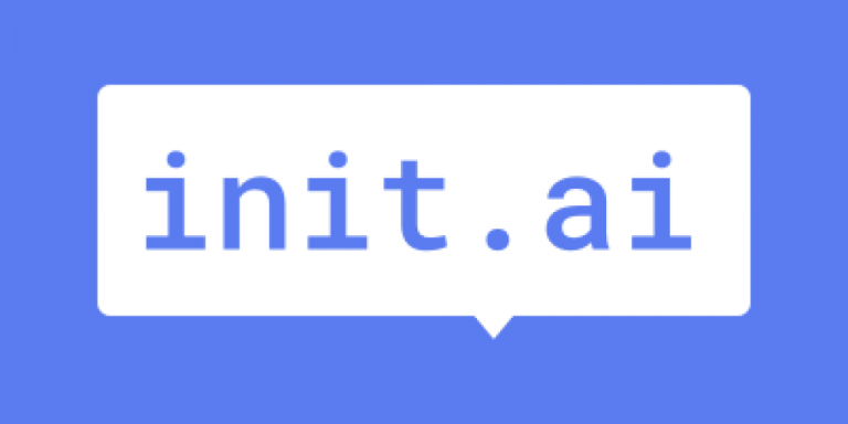 init logo bubble white on blue x - artificiale - Mr.Apple