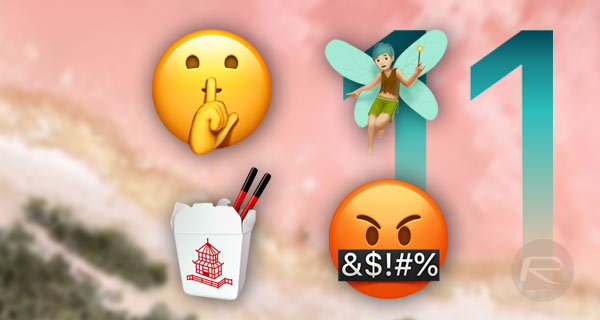 Emoji in iOS 11.1