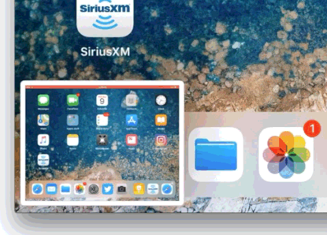 nascondere l'anteprima degli screenshot in iOS GIF