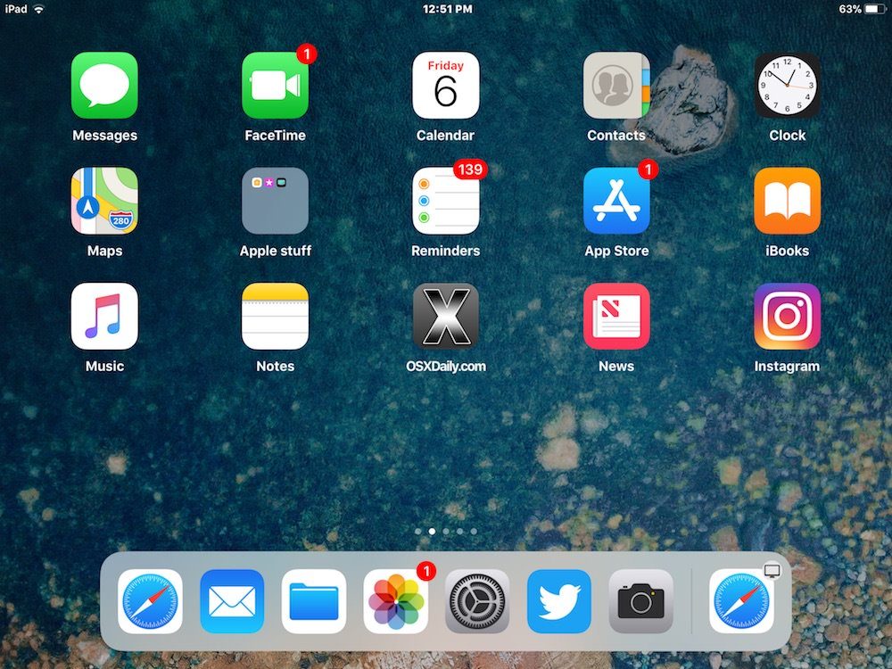 nascondere le app suggerite iPad 