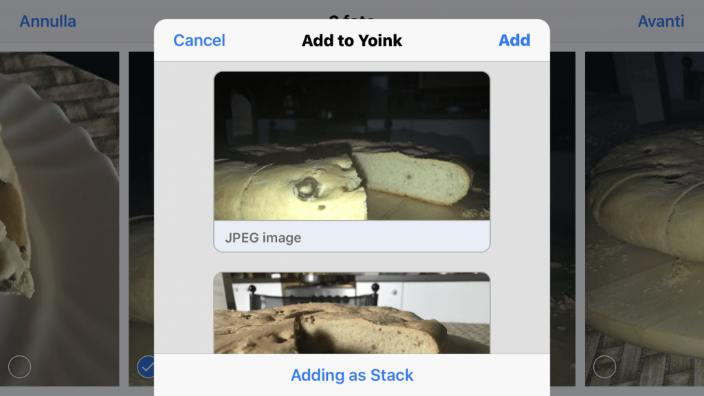 Yoink estensione