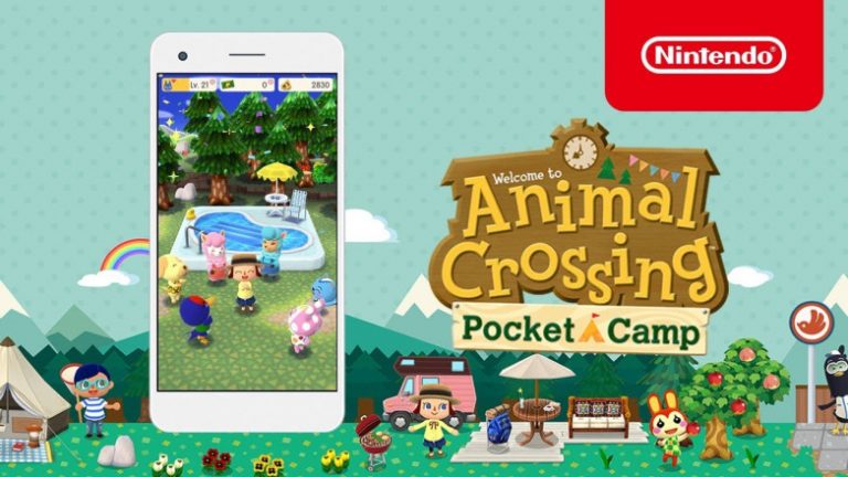 Animal Crossing Pocket Camp cartolina