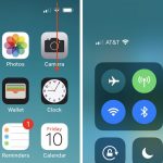Control Center di iPhone X