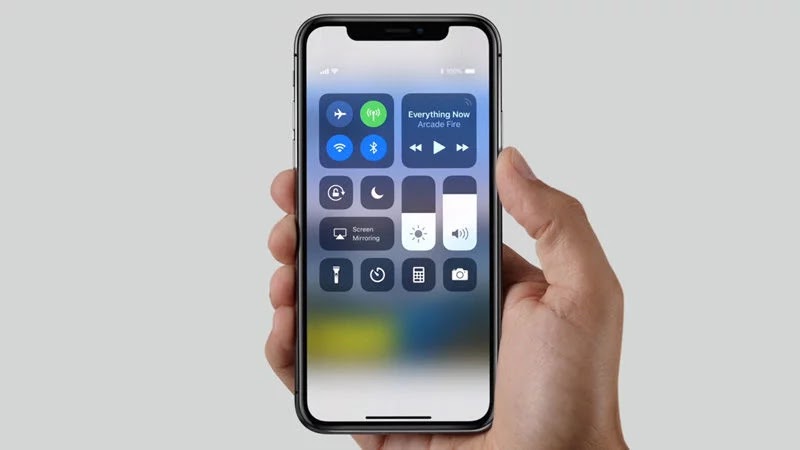 visualizzare la percentuale della batteria su iPhone X 3