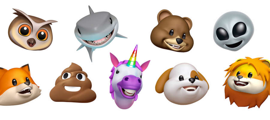 mandare gli Animoji come stickers