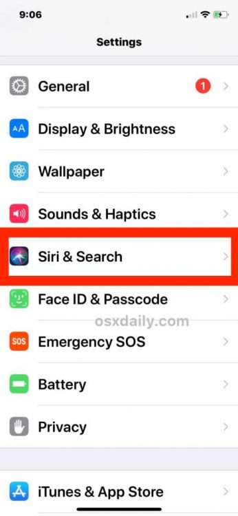 Come farci Riconoscere da Siri impostazioni