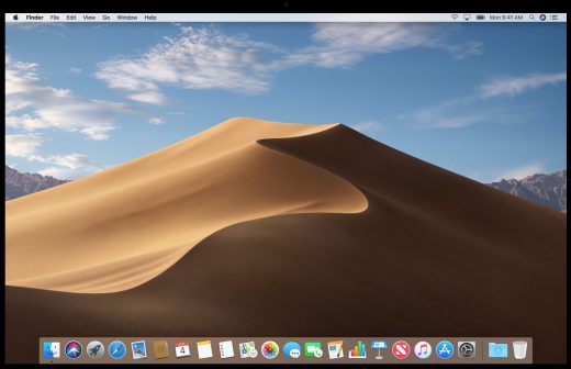MacOS Mojave sabbia