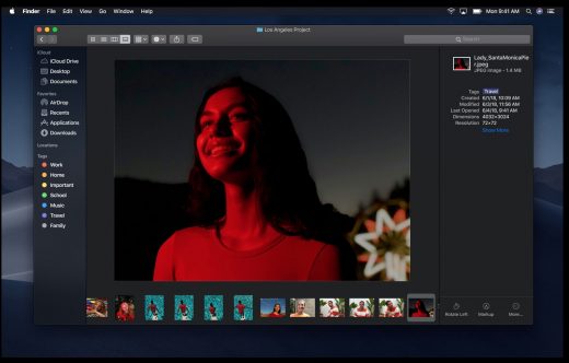 MacOS Mojave finder