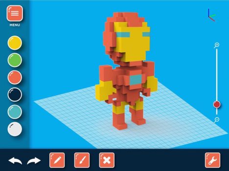 Pix3Dart ironman