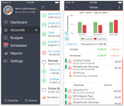 MoneyWiz 2 iOS