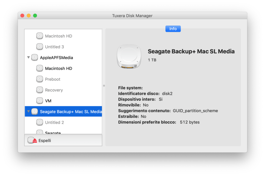 Tuxera NTFS disco