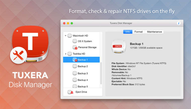 Recensione Tuxera NTFS