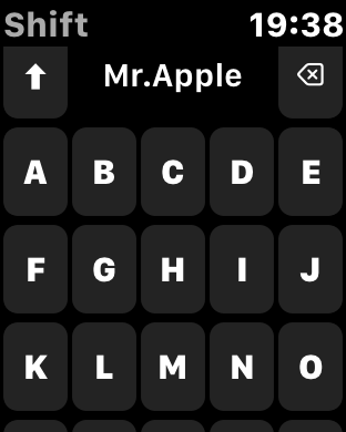 prova Shift Keyboard