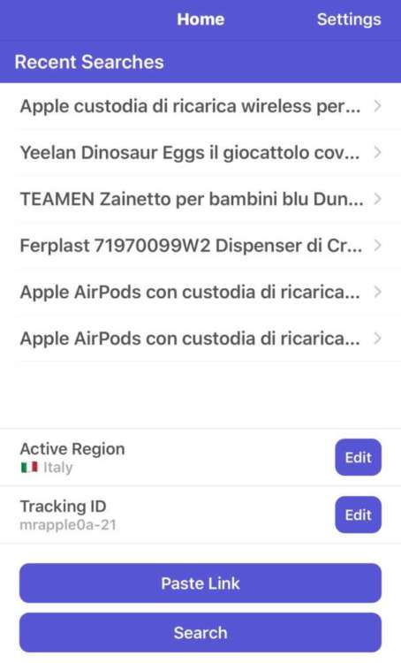 Affiliator: Amazon Linker bene