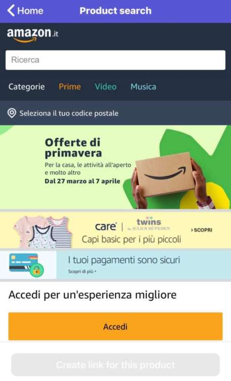 Affiliator: Amazon Linker