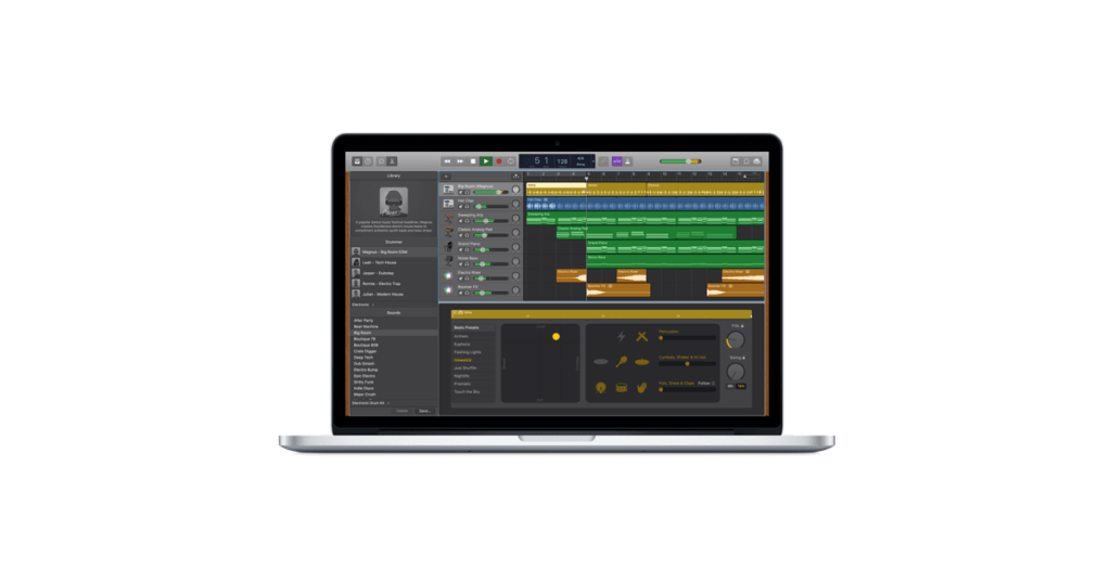 Garageband di Apple 2