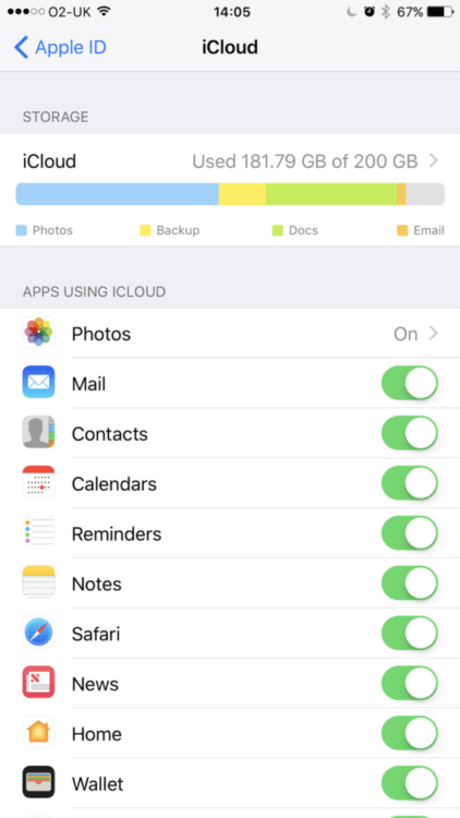 iCloud Photo Library