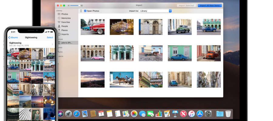 Trasferire foto da IOS a MAC