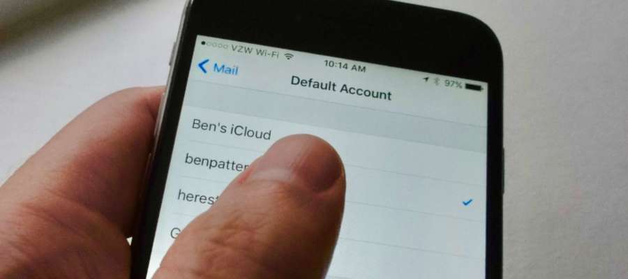 COME CAMBIARE LA MAIL DI DEFAULT SU IOS 3