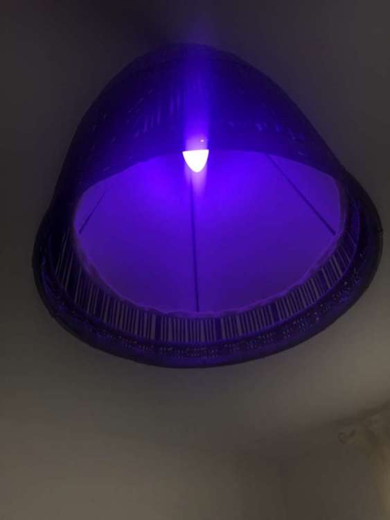 Lampadina Smart Candle colour di Innr blu