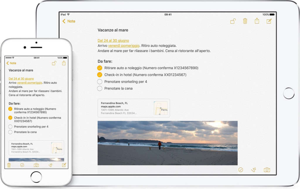 Come creare cartelle in Note iOS