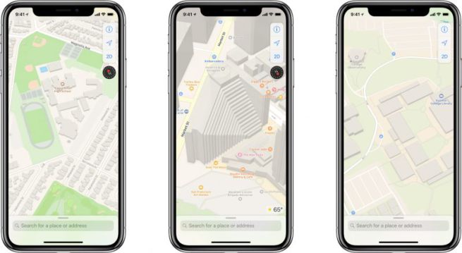 le novità di iOS 13 mappe