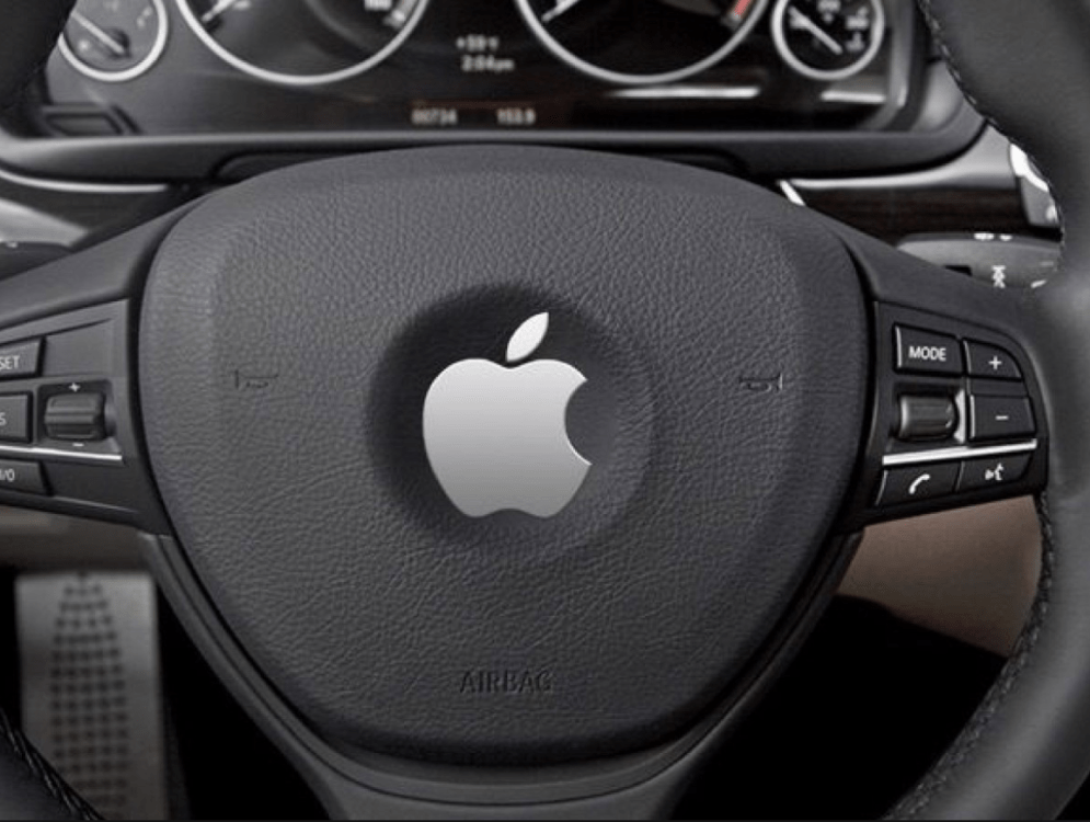 nuova acquisizione: Volante Apple. 