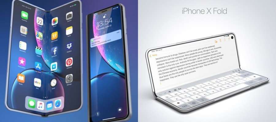 iPhone pieghevole