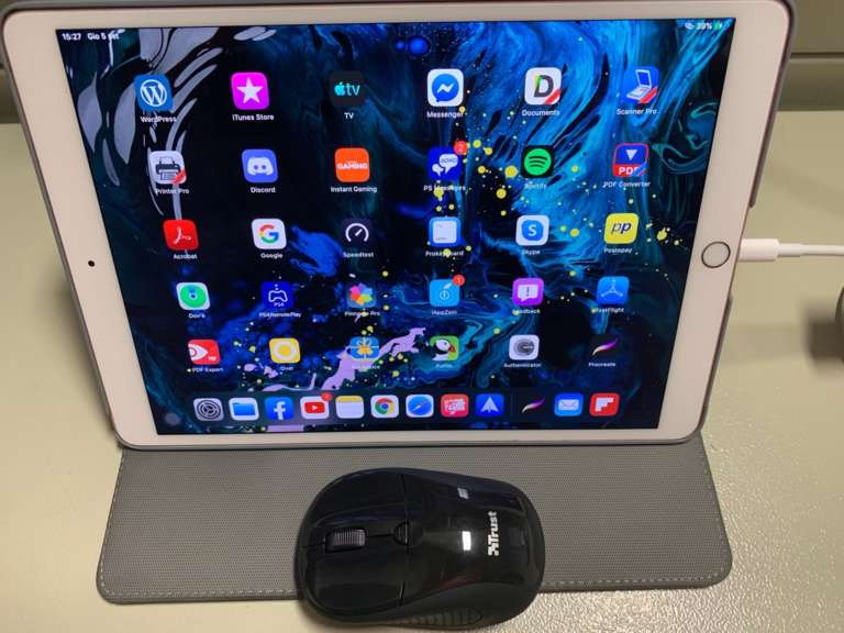 utilizzo mouse su iPadOS