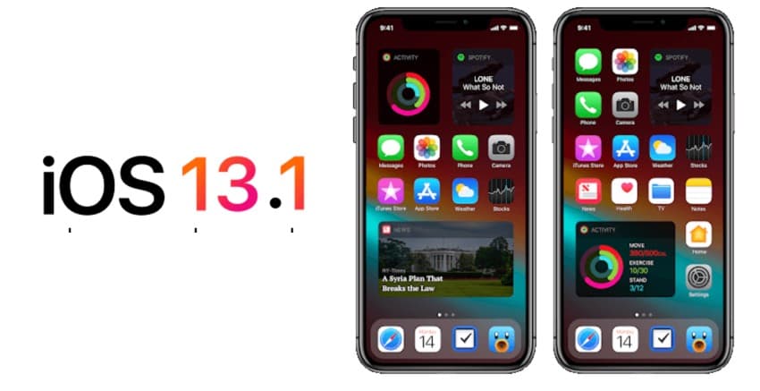 Download di iOS 13.1