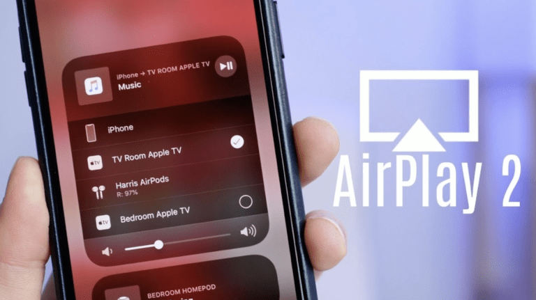 Accedere ai controlli AirPlay