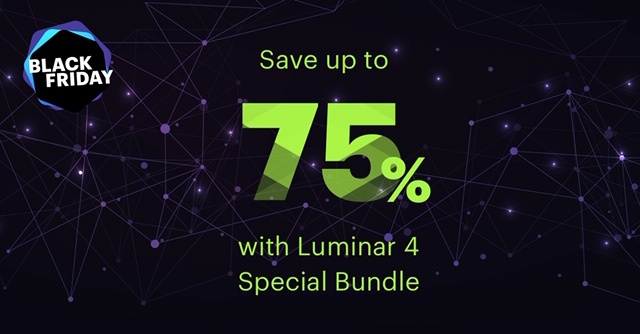 Luminar 4 Black Friday and Cyber Monday