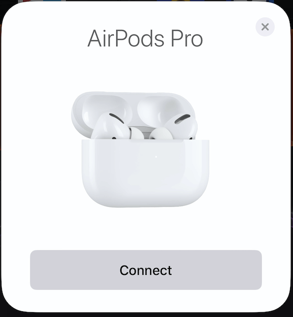 Collegare Airpods Pro all’iPhone o all'iPad