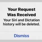 Rimuovere registrazioni Siri