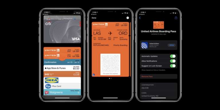 organizzare carte su Apple Pay