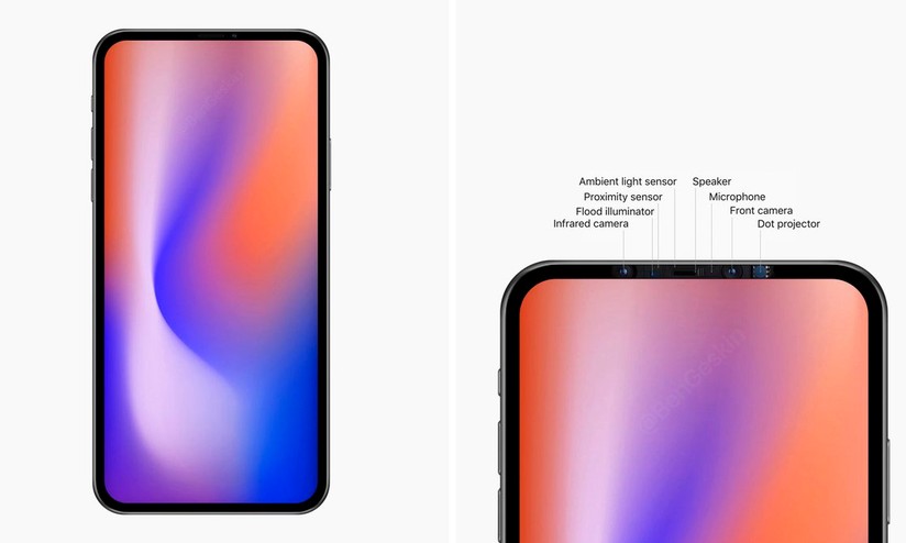 iPhone 5G senza notch nel 2020