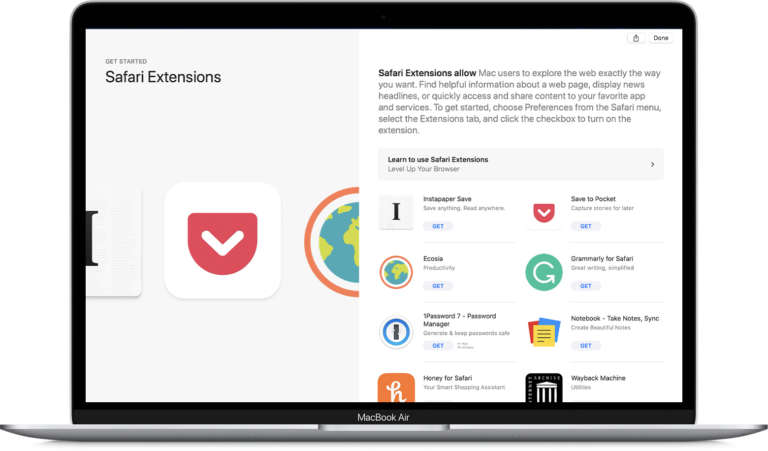 macos catalina mba app store safari extensions x - rilasciare - Mr.Apple