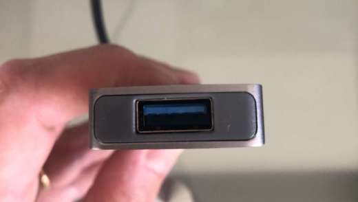 Vista anteriore Hub USB 3.0 Aukey