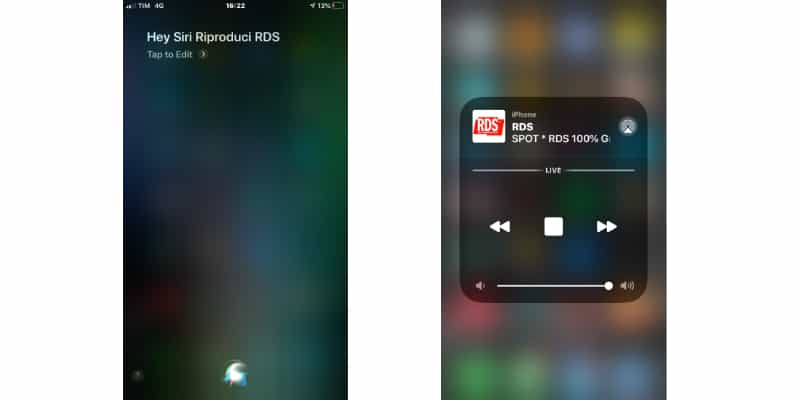 Riprodurre radio diverse su HomePod