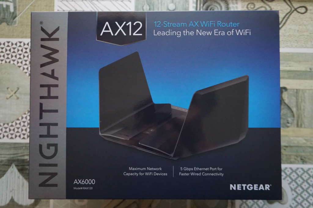 Router Netgear Nighthawk AX12 scatola