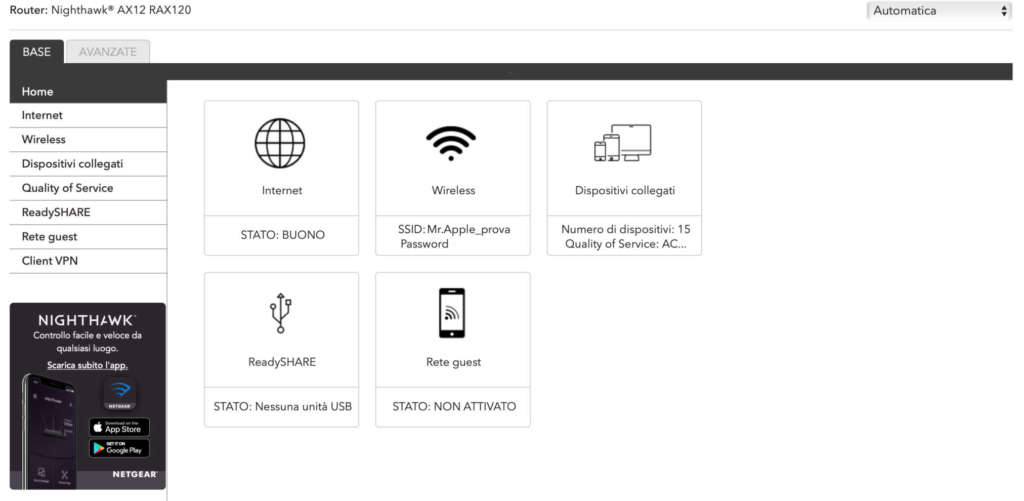 Router Netgear Nighthawk AX12