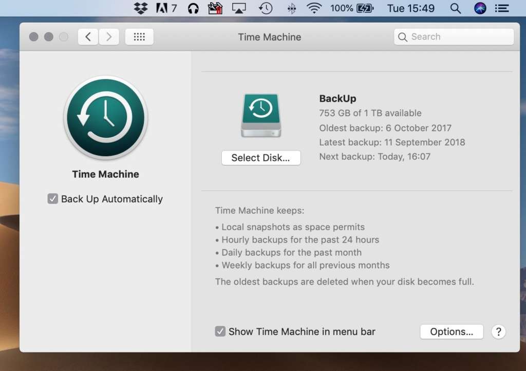 Come eseguire il backup di un Mac1