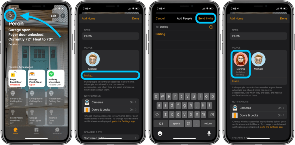 Condividere homekit con gli ospiti su iPhone 1