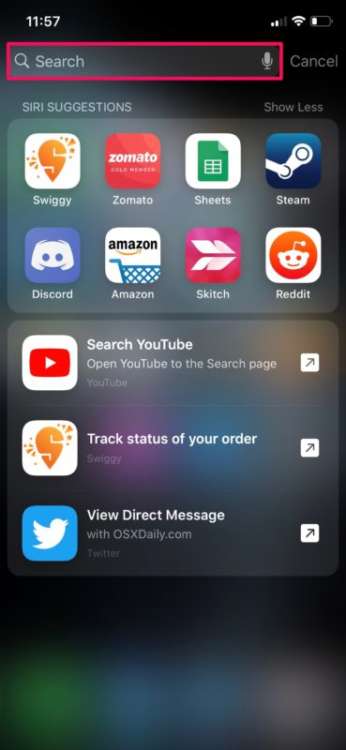 Come usare lo spotlight su iPhone e iPad 2