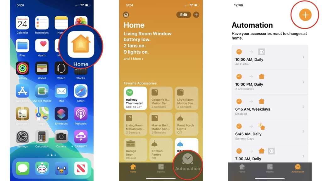 Come impostare le automazioni in Homekit 1