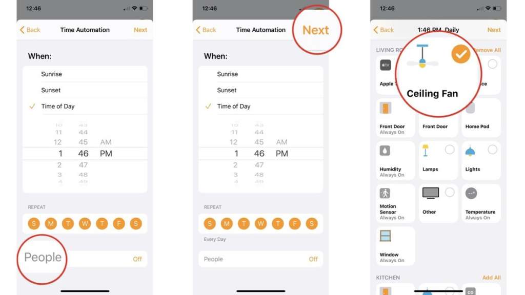 Come impostare le automazioni in Homekit 3