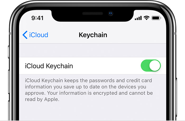 modificare le password su iPhone e iPad