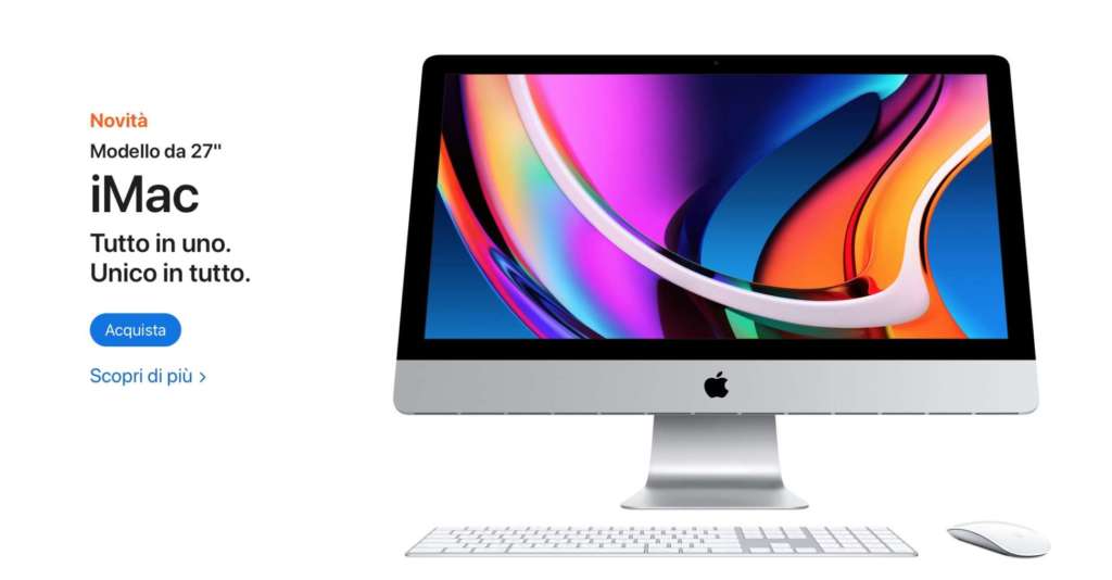 Apple presenta i nuovi iMac da 27"